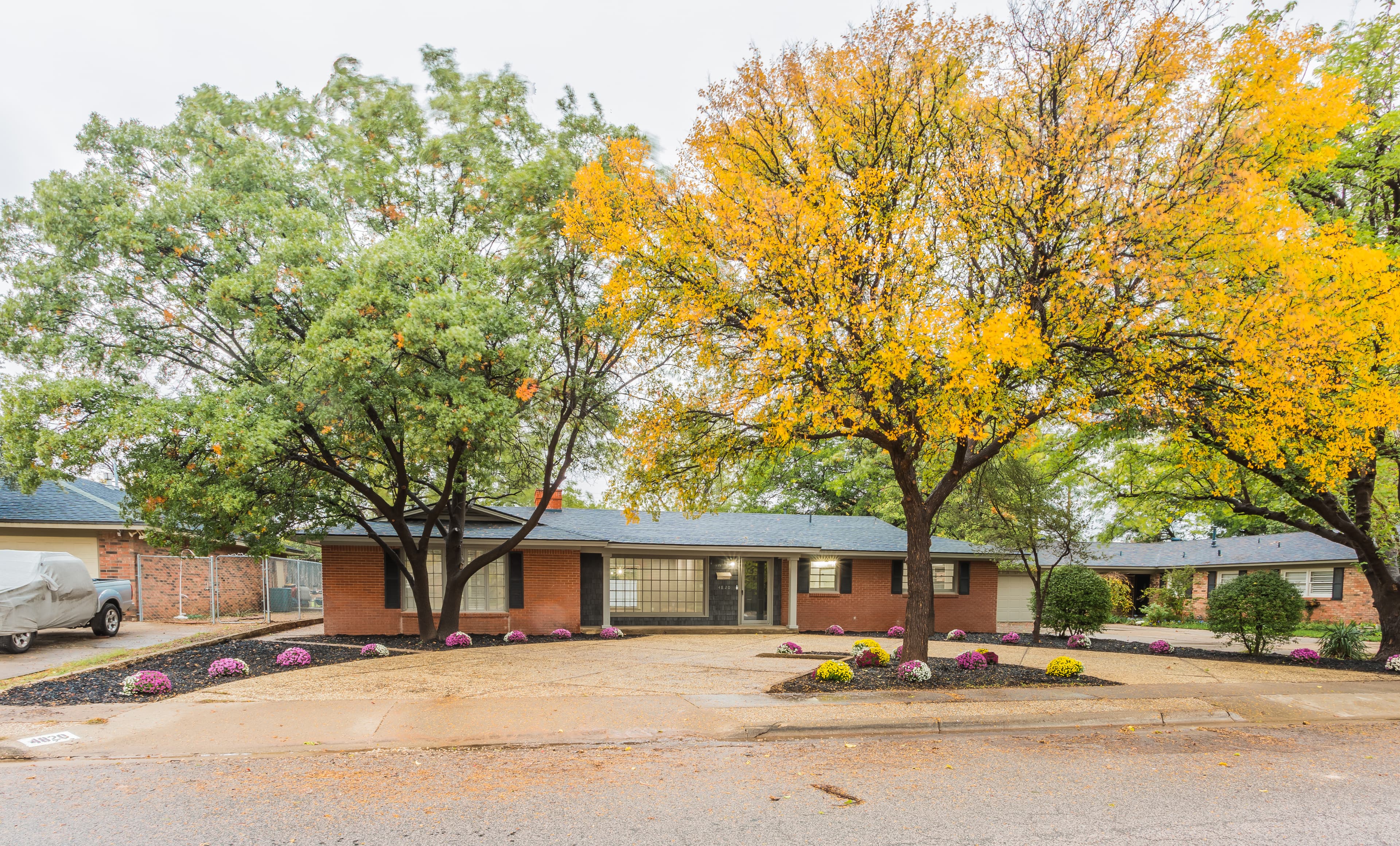 Well-maintained brick home
