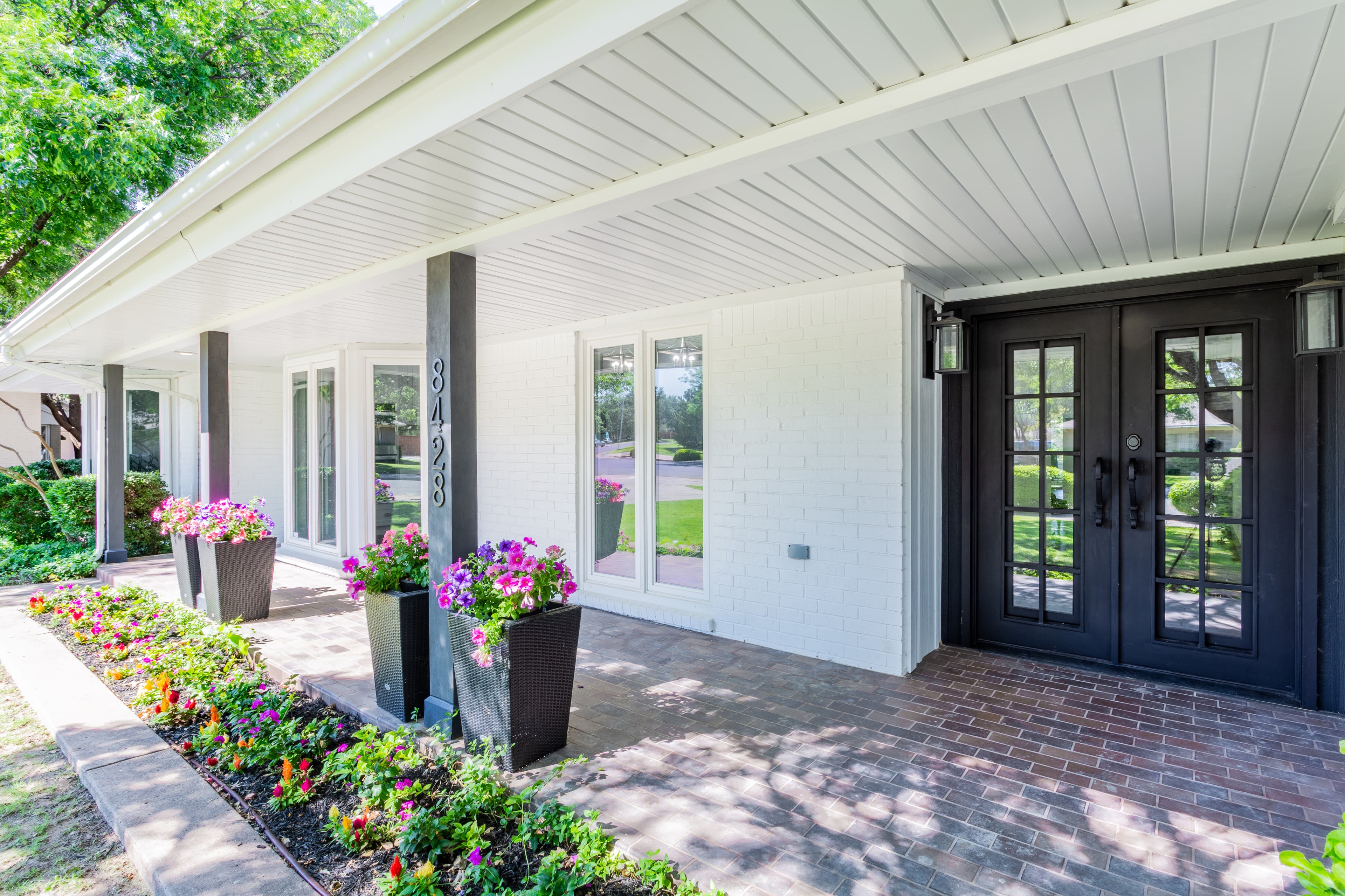 Welcoming front entry of a home